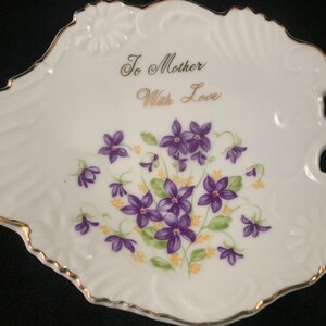 To Mother With Love Trinket Dish
