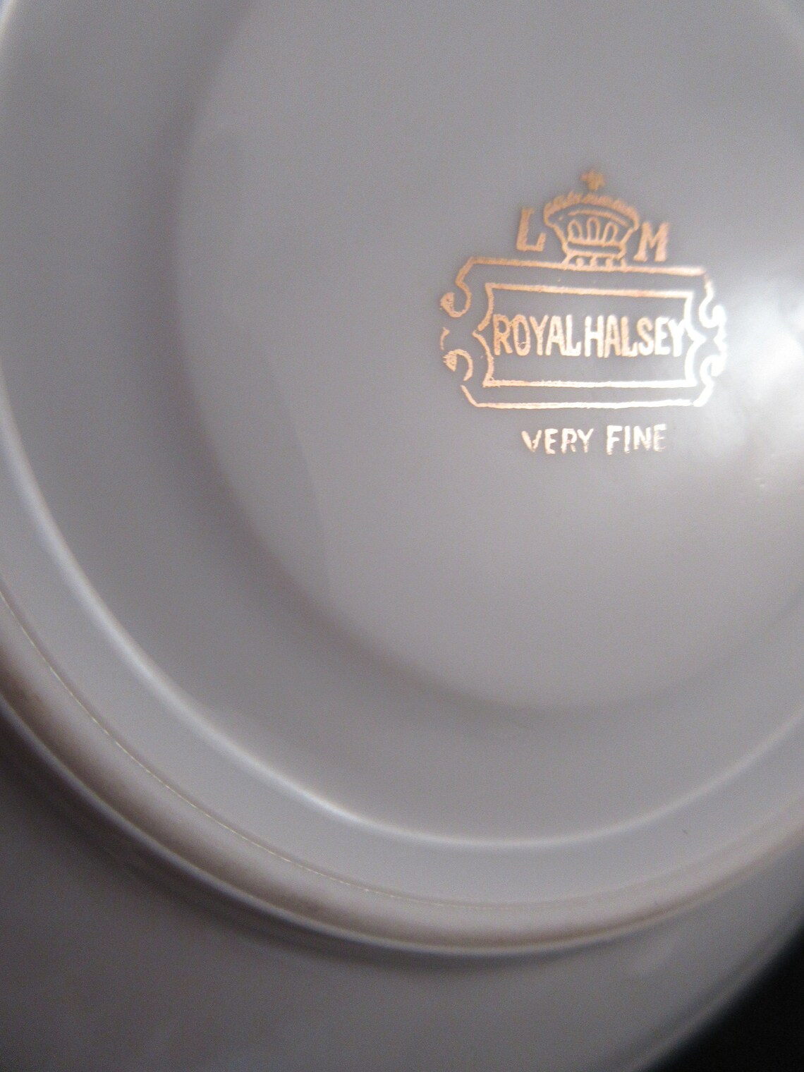 LM Royal Halsey Very Fine China Demistasse Cup and Saucer for Etsy