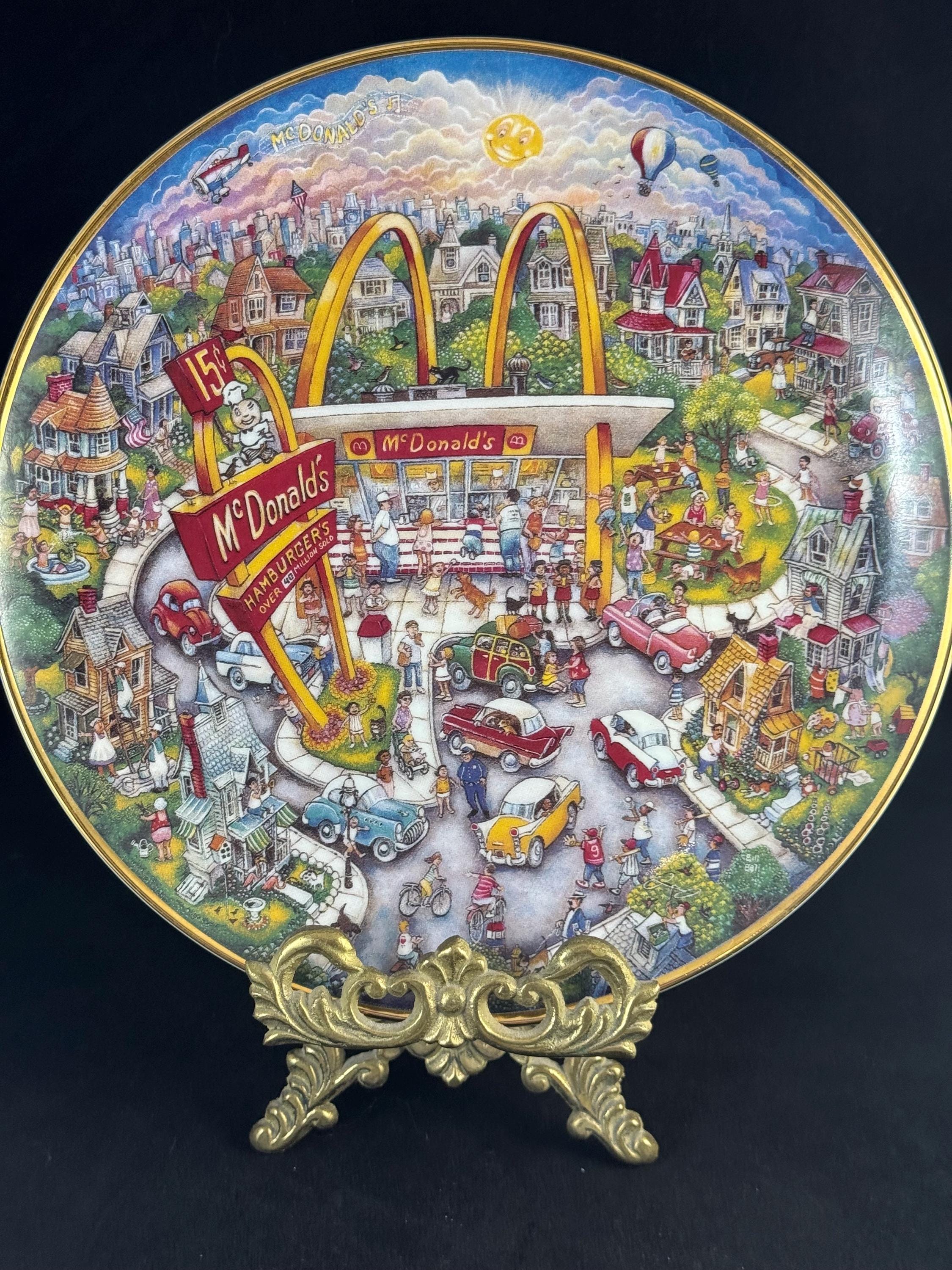 Vintage Mcdonald Plate - Etsy