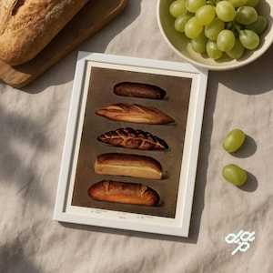 Vintagebrödtryck: 1911 Grocer's Encyclopedia, Bageriköksinredning (digital nedladdning)