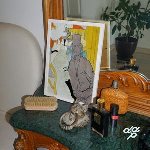 Toulouse-Lautrec Print: Englishman at the Moulin Rouge (Digital Download)