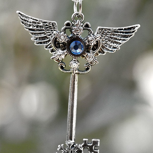 On Wings of Forever Key Necklace - 225