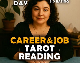 Career and Job Tarot Reading, Future Career Tarot Reading, Psychic Job Reading, Tarot Money Reading, In-Depth Medium, Same Day Job Psychic
