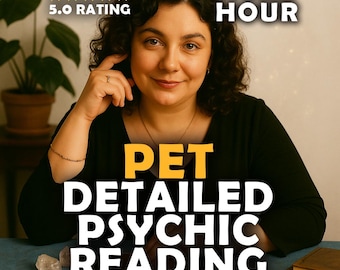 Same Hour Pet Psychic Reading, Dog and Cat Reading, Animal Reading, Same Hour Delivery, Animal Communication for Living or Passed Pets