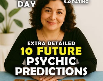 10 Future Psychic Predictions, Future Psychic Predictions Reading, Psychic Future Reading, Same Day Reading, Tarot Reading, Spiritual Advice
