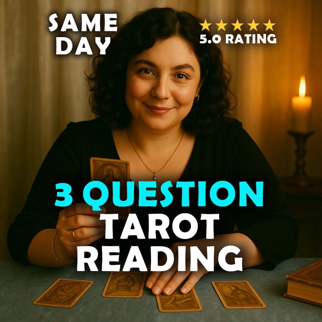 3 Question Tarot Reading, Same Day Psychic Medium Insights, Psychic ...