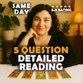 5 Question Tarot & Psychic Reading, Same Day Spiritual Guidance, In-Depth Psychic Reading, Brutal Tarot Reading, Future Love Reading product logo
