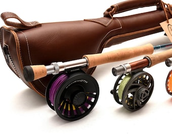 アキラクラフト革製フライロッドケース アキラクラフト革製フライ