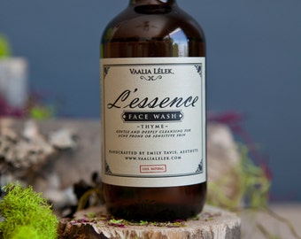 Thyme Face Wash (Good for sensitive or acne prone skin)