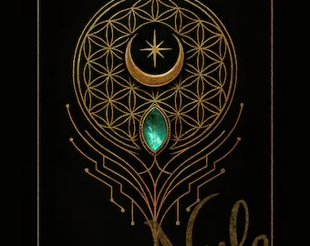 Harmony Sigil Art: Divine Feminine Energy Print (Digital Download)