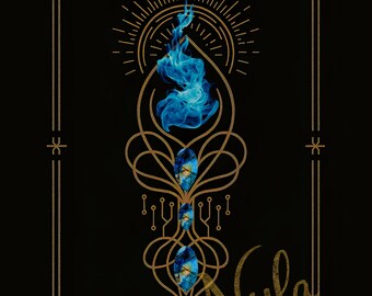 Veloria Dream Guide Sigil: Lucid Dreaming Digital Art (PDF)