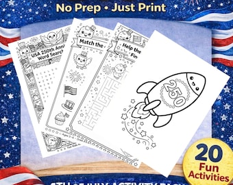 Keep Kids Busy Instantly | No Prep Coloring Activity for Kids Ages 3-6 | Screen Free Printable | Busy Mom Survival Pack