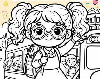 Summer Coloring Book for Kids Ages 6–9 | Last Day of School Activity | Printable PDF | End of School Year Coloring Pages | Instant Download