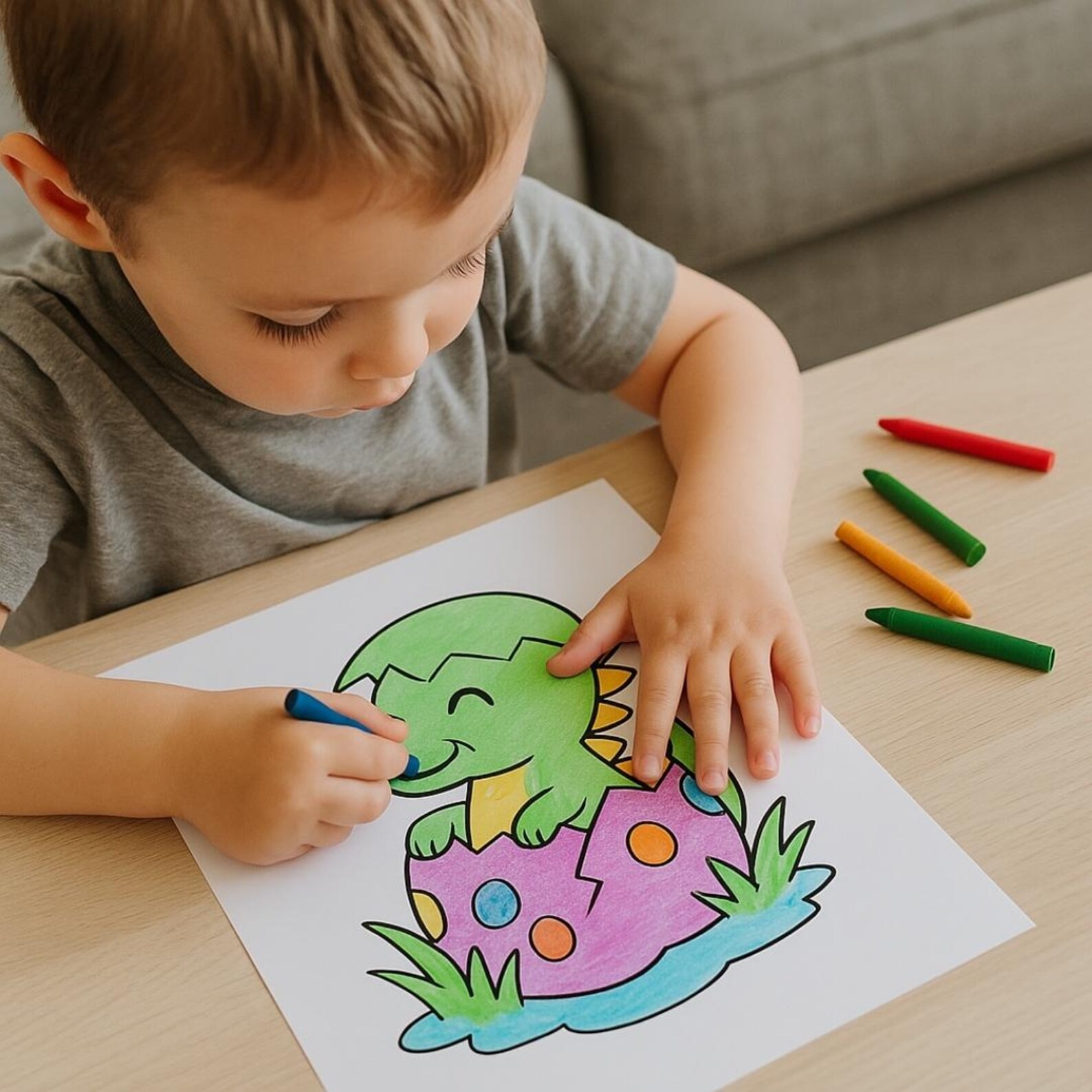 25 Dinosaur Coloring Pages for Kids – Printable PDF Instant Download - Etsy