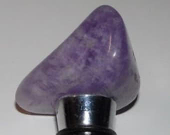 Wine Bottle Stopper Amethyst Gemstone Wine Tasting