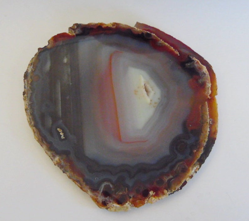 XX Large Agate Slice Drawer Pulls Handle 18K Gold Silver and Etsy
