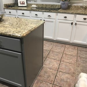 Agate Slice Drawer Pulls Knobs Brown Grey Black Tan Kitchen Cabinet Handles Bathroom Cabinet Pull Screws Included image 2