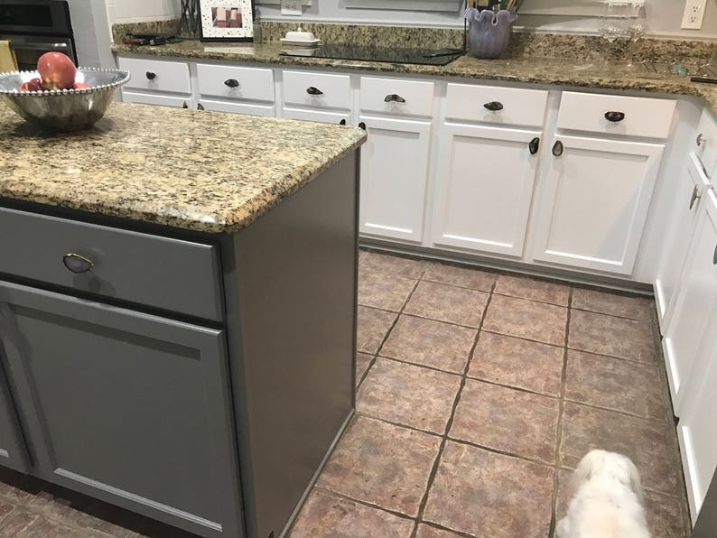 Agate Slice Drawer Pulls Knobs Brown Grey Black Tan Kitchen Cabinet Handles Bathroom Cabinet Pull Screws Included image 2