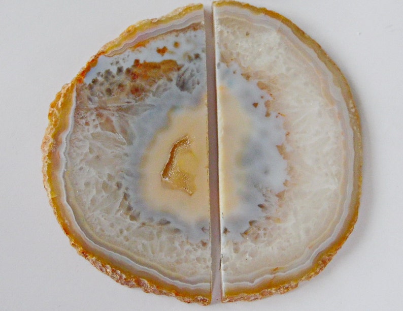 XX Large Agate Slice Drawer Pulls Handle 18K Gold Silver and Etsy