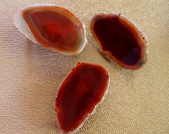 Large Custom Red Rust Agate Slice Drawer Handles Pulls Knobs Cabinet Pulls Dresser Hardware Screws Included