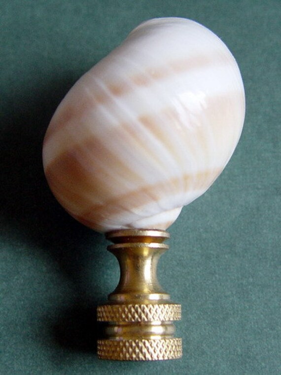 Items similar to Large Sealife Sea Shell Lamp Finial on Etsy