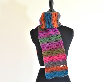 candy button scarf