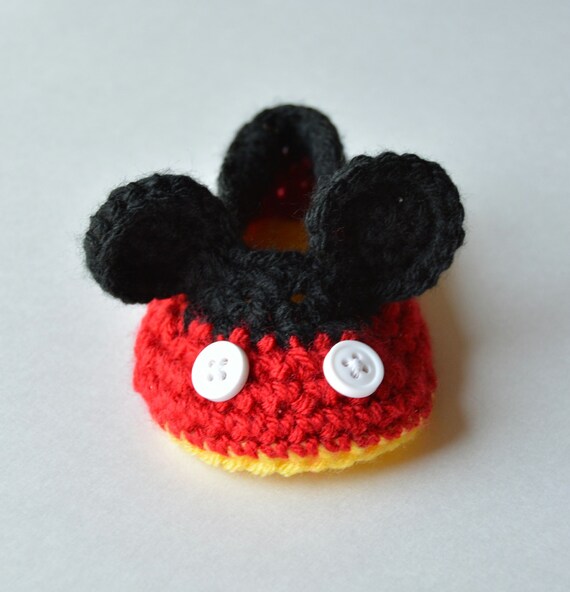 mickey booties