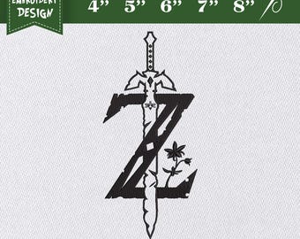 Embroidery Design File:  Tears Of The Kingdom Embroidery, Zelda Embroidery, Korok Embroidery, Zelda Gift, Hylian, Korok, Game Embroidery.