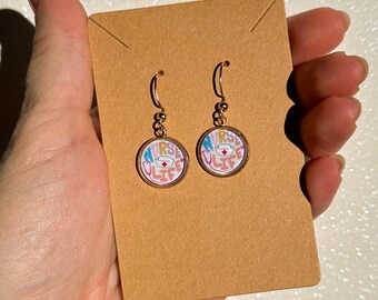 Nurse Life Dangle Earrings | Healthcare Worker Gift