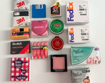 Mini Nostalgia Magnets | Retro Mini Fridge & Office Decor