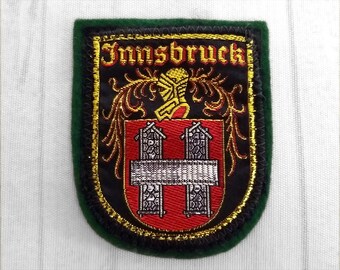 AUSTRIA Embroidered Iron on Austria Travel SOUVENIR Patch