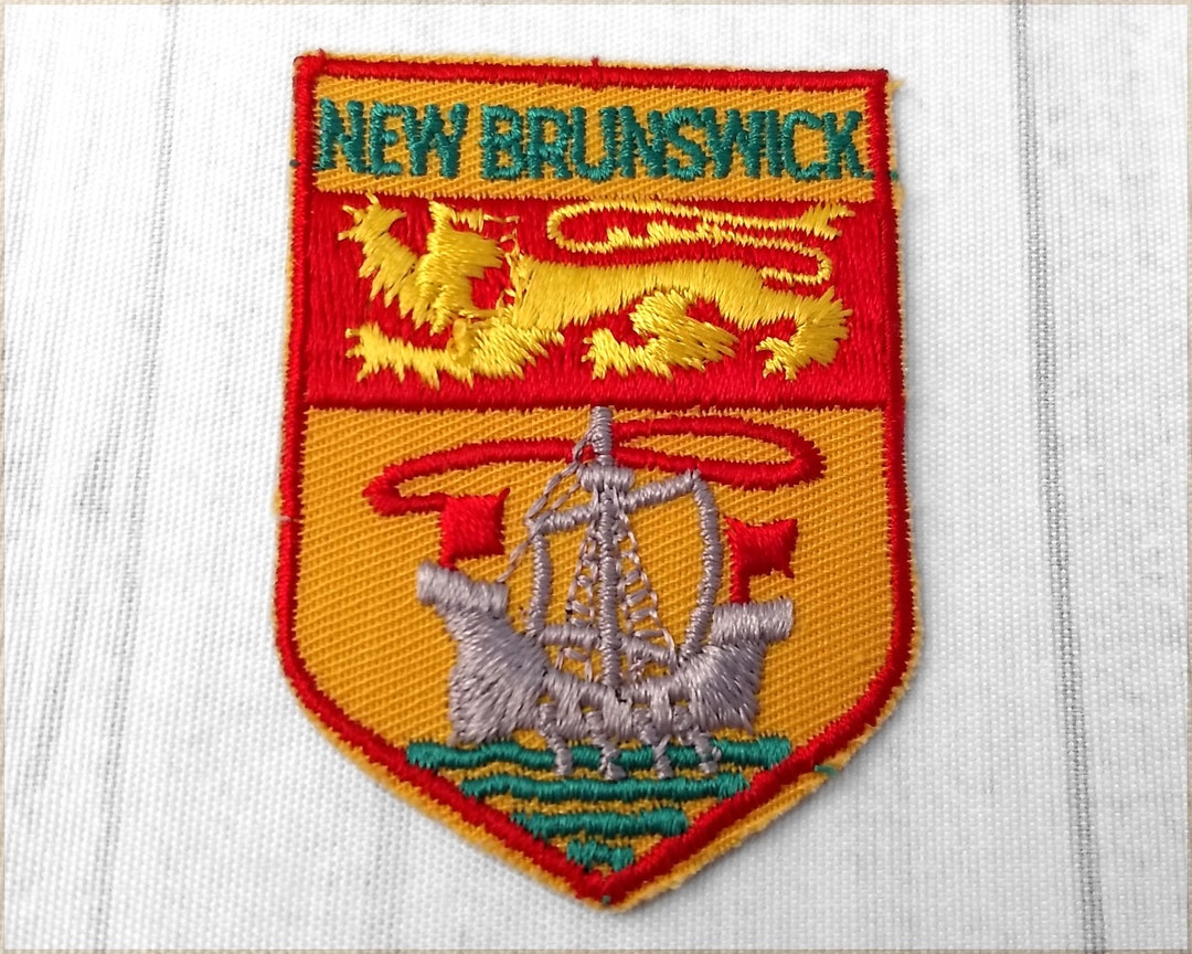 Écusson vintage du drapeau du Nouveau-Brunswick doccasion 2,75 ...