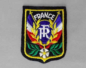 Patch Stemma Ricamato Franch Conte – Termoadesivo, 7x5 Cm, Bandiera Regionale Araldica - 4