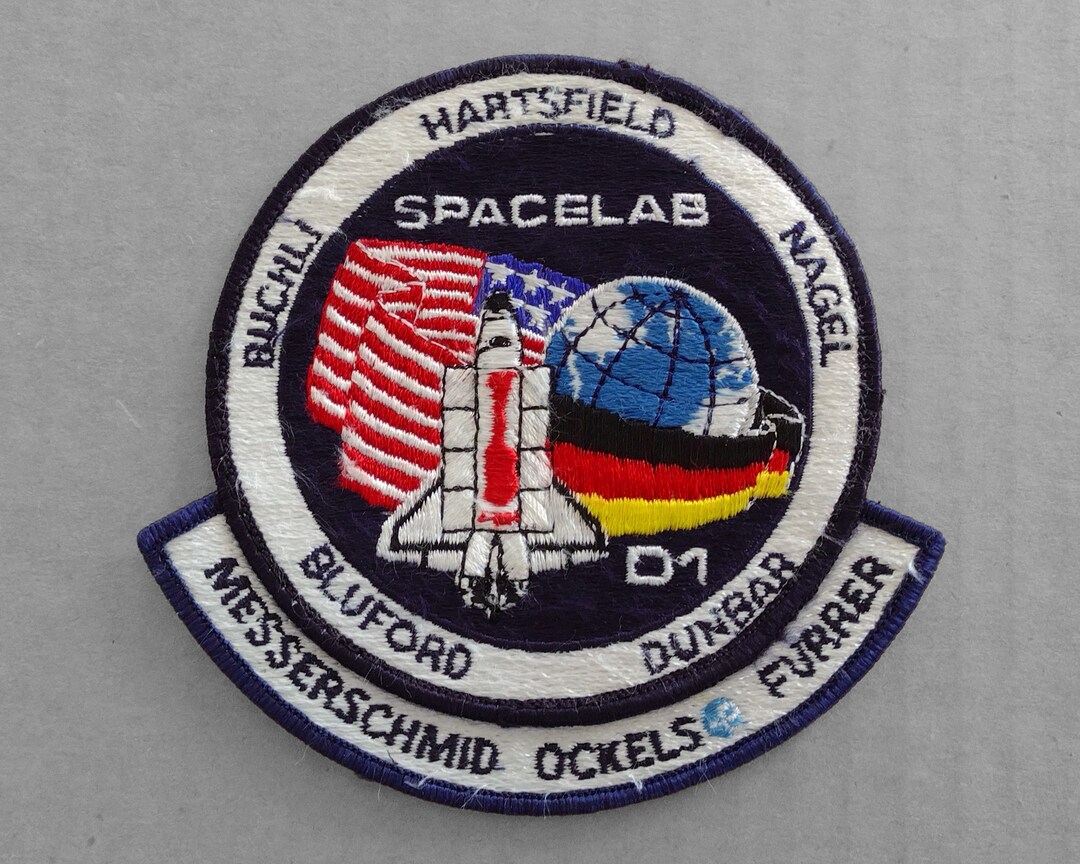 Used Vintage Space Shuttle Challenger Mission Replica Patch 4.75", STS ...