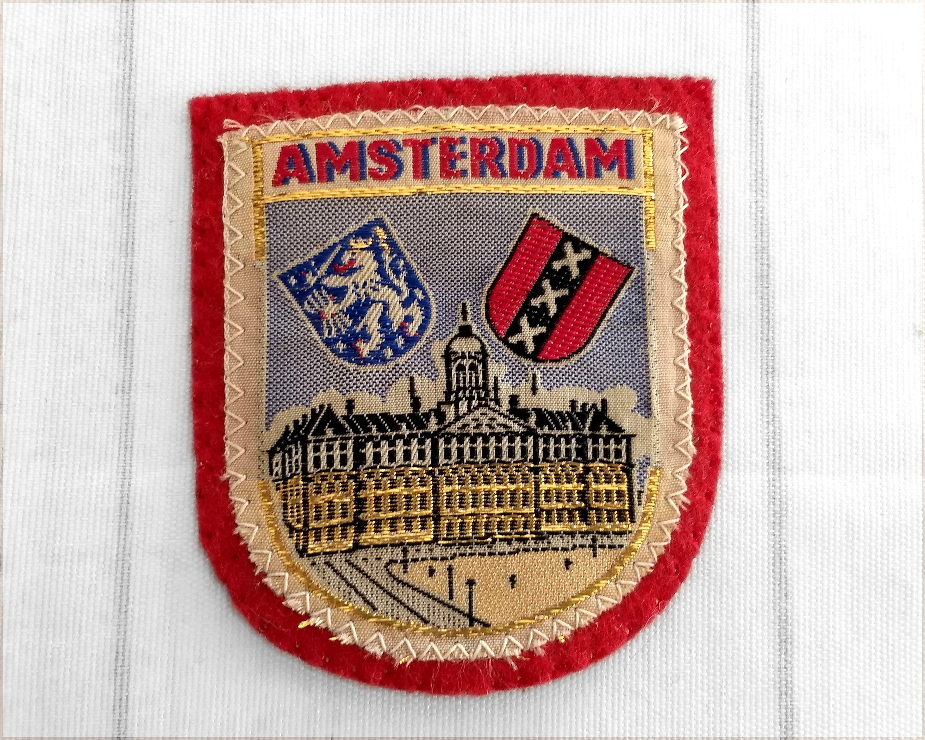 Netherlands Holland KNVB Logo Orange Square Embroidered Iron on Patch Crest  Badge 2 X 2 1/2 Inch New