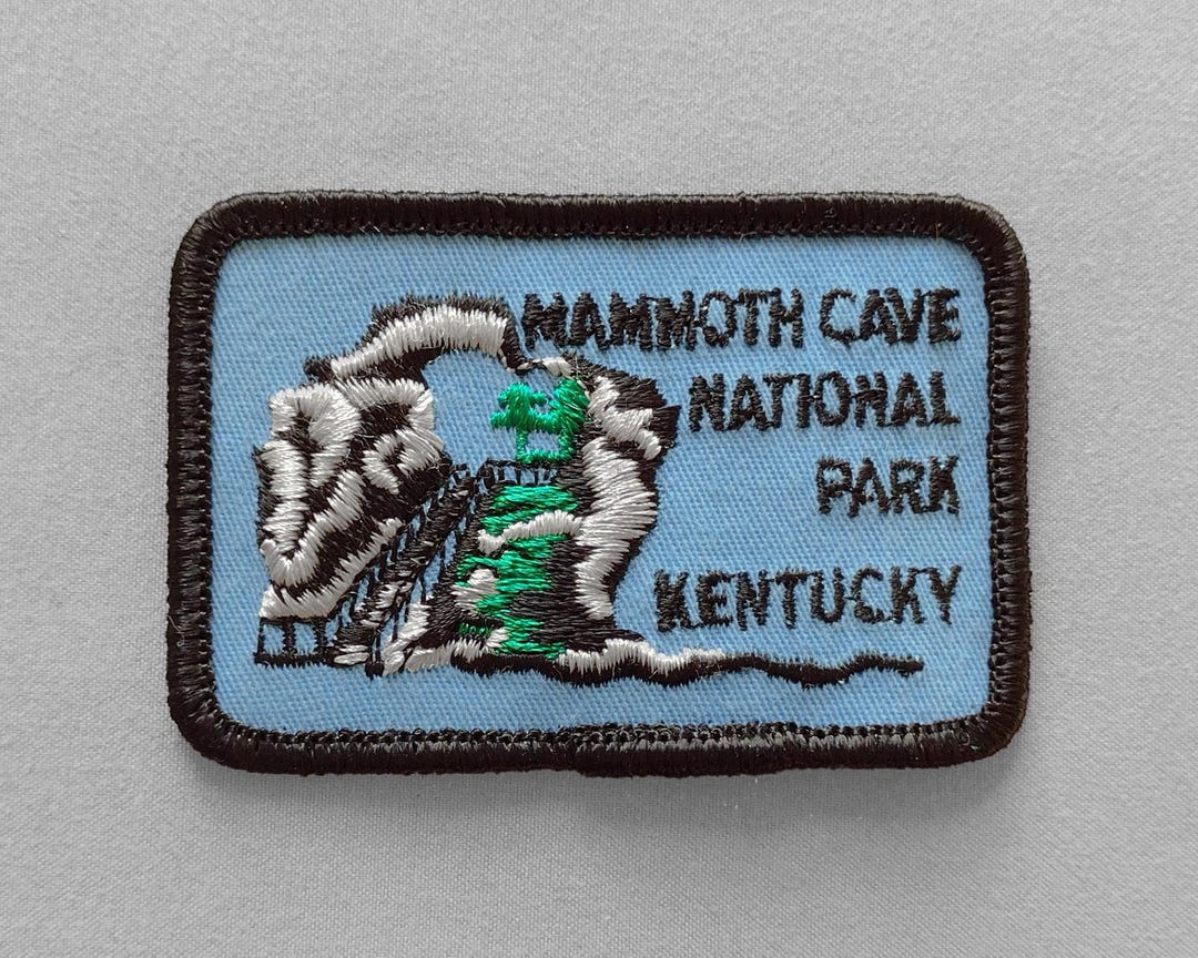 Used Vintage Mammoth Cave National Park Patch 3