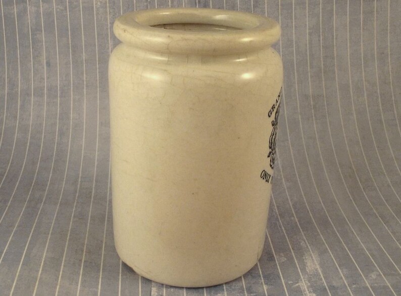 Vintage Dundee Marmalade Jar Crock Stoneware James Keiller Etsy