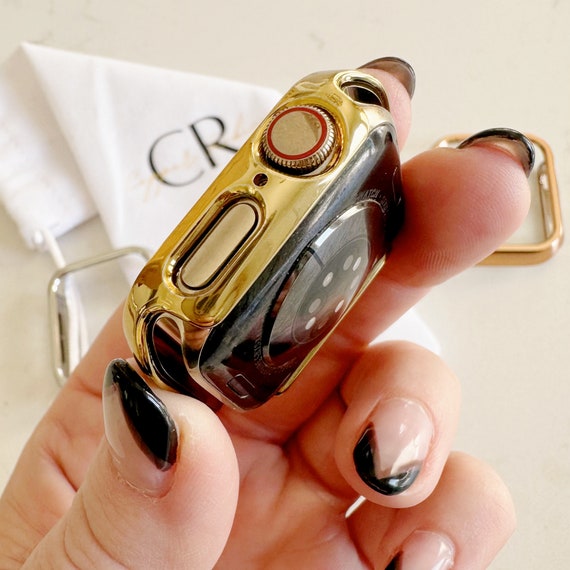SHINY SNAP ON Covers for Apple Watch in Gold, Silver and  display picture 1