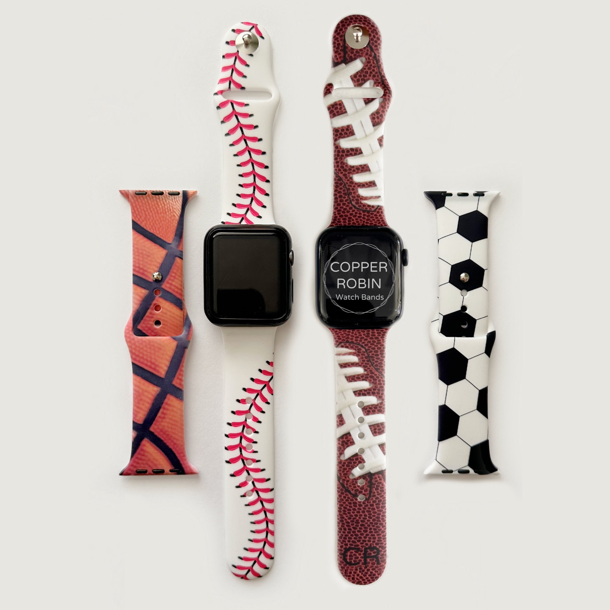 Baseball apple watch band 42mm sale