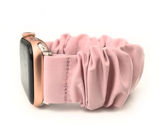 Pulseira elástica impermeável SCRUNCHIE para Fitbit Versa 1, Versa 2, Versa 3, Versa 4, Sense e Sense 2.