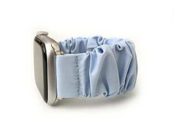 Pulseira elástica impermeável SCRUNCHIE para Fitbit Versa 1, Versa 2, Versa 3, Versa 4, Sense e Sense 2.