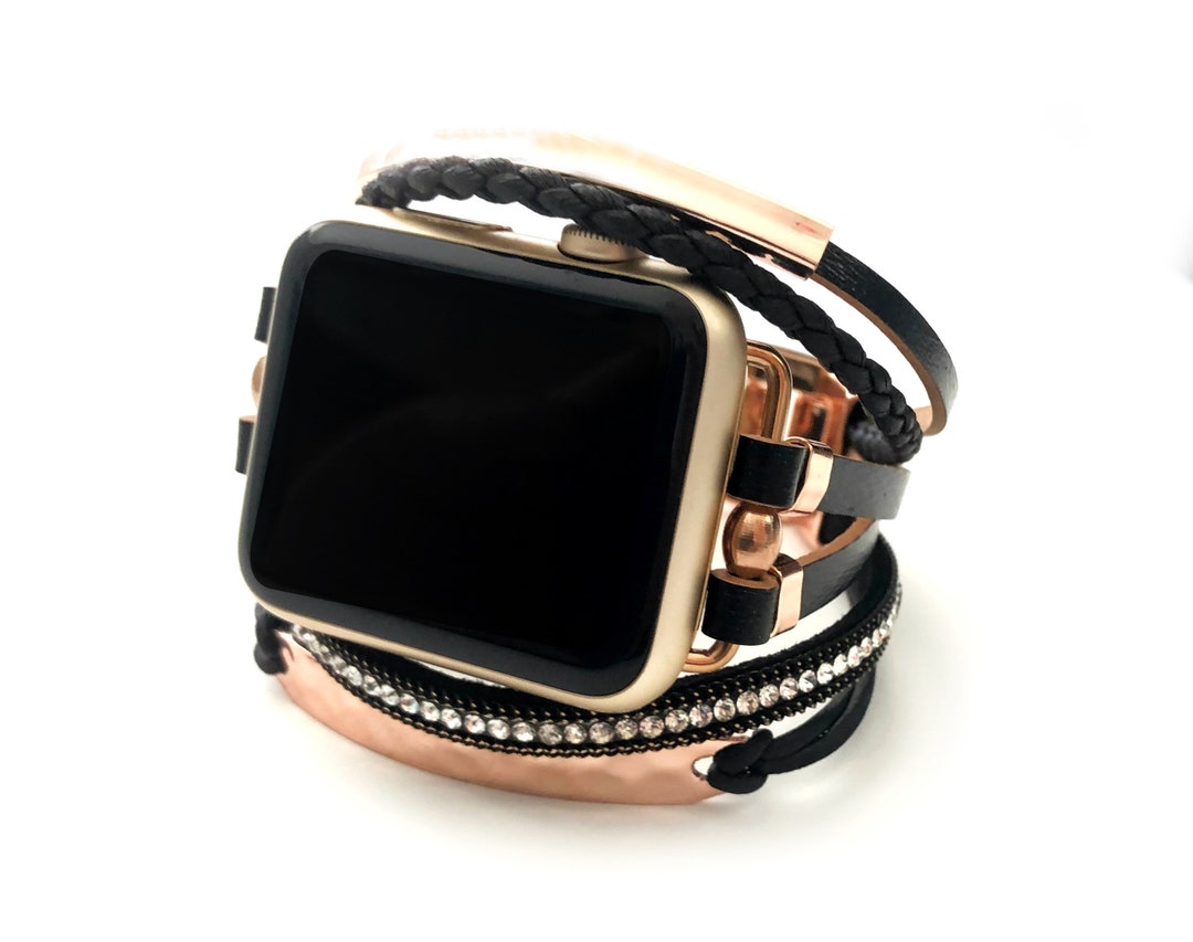 LV Inspired Watch Band  Apple watch bands fashion, Apple watch bands  women, Apple watch bands leather