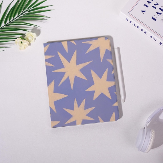 Retro Star Pattern iPad Case,New iPad Pro 2025-11/13 Case,iPad A16 Air 7/6/5th,iPad Mini 7/6/5th Cover,iPad Pro 2024/2022/2020,Custom Case
