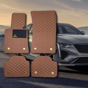 Cadillac Car Mats: Carbon Fiber Style, Custom Fit, Full Coverage