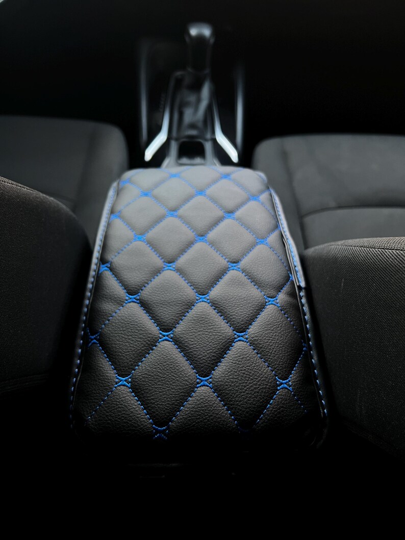 Hand Made Car Armrest Box Ped | Eco Leather, Carbon Fiber Armrest ...