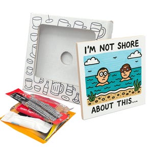 I'm Not Shore About This... Coaster Gift Pack