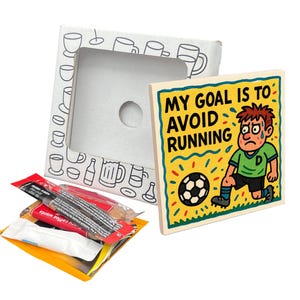 My Goal is to Avoid Running Coaster Gift Pack