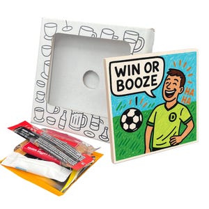 Win or Booze Coaster Gift Pack