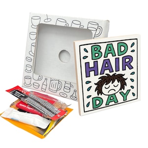 BAD HAIR DAY Coaster Gift Pack