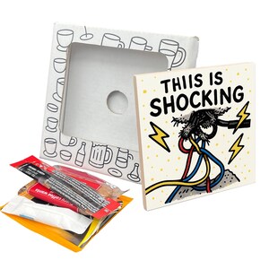 THIS IS SHOCKING Coaster Gift Pack